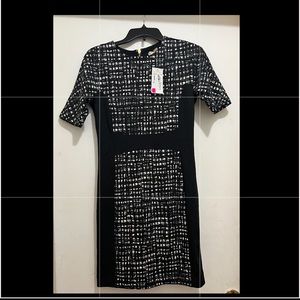 Michael Kors dress sz 2 black snd white